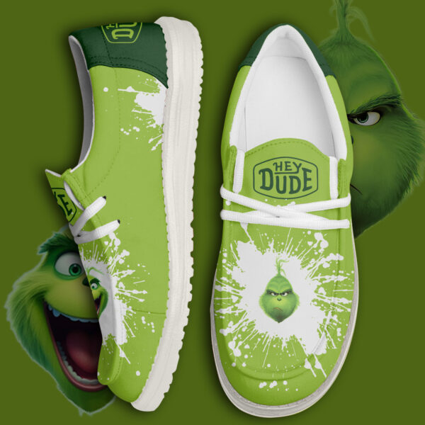 Tubopro The Grinch Personalized Hey Dude Shoes For Men And Women