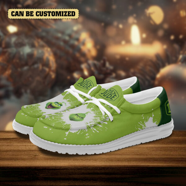 Tubopro The Grinch Personalized Hey Dude Shoes For Men And Women - Image 2