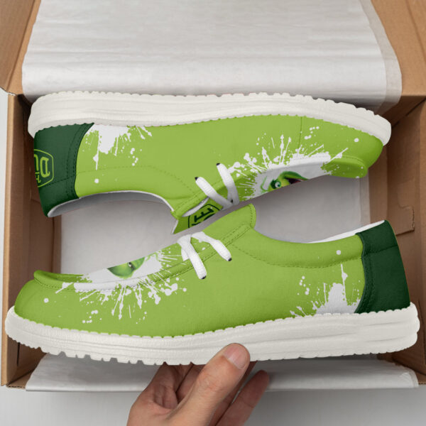 Tubopro The Grinch Personalized Hey Dude Shoes For Men And Women - Image 3