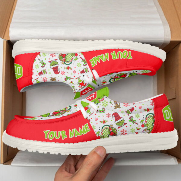 Tubopro The Grinch Personalized Hey Dude Shoes For Men And Women - Image 2