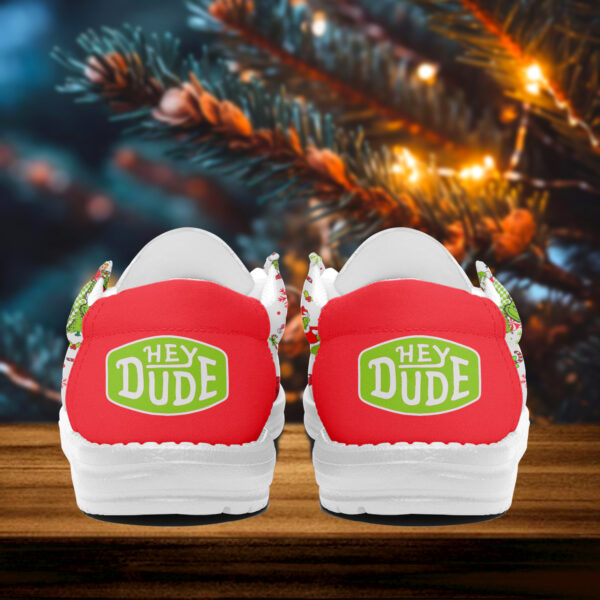 Tubopro The Grinch Personalized Hey Dude Shoes For Men And Women - Image 3