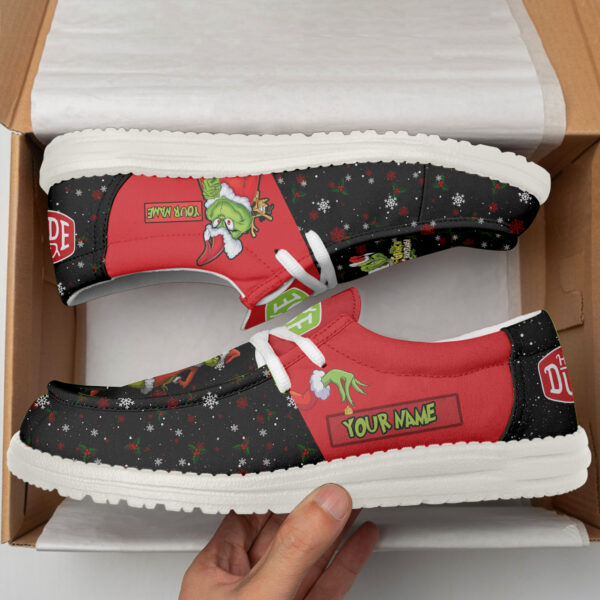 Tubopro The Grinch Personalized Hey Dude Shoes For Men And Women - Image 2