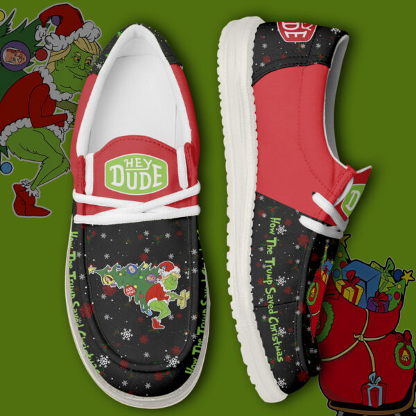 Tubopro The Grinch Personalized Hey Dude Shoes For Men And Women