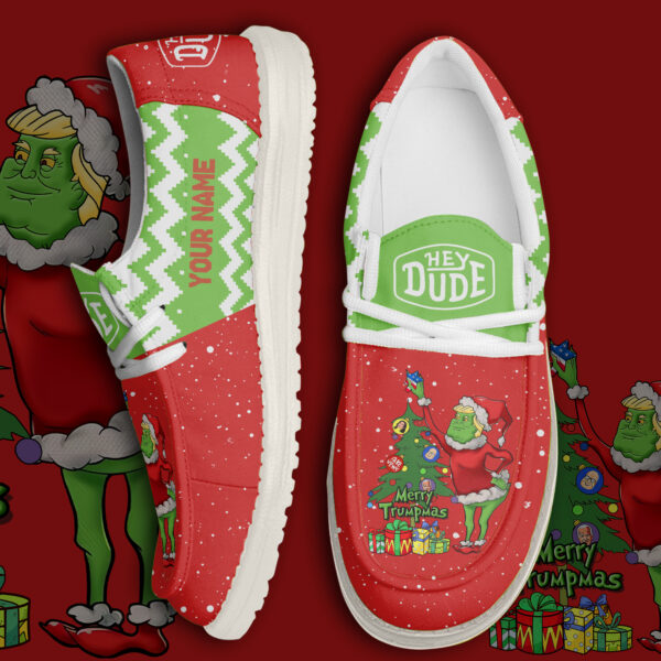 Tubopro The Grinch Personalized Hey Dude Shoes For Men And Women