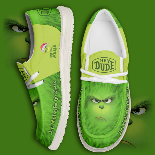 Tubopro The Grinch Personalized Hey Dude Shoes For Men And Women