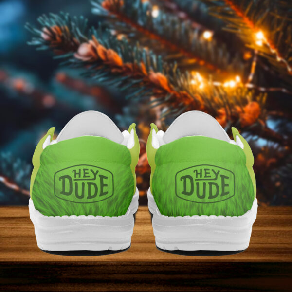 Tubopro The Grinch Personalized Hey Dude Shoes For Men And Women - Image 3