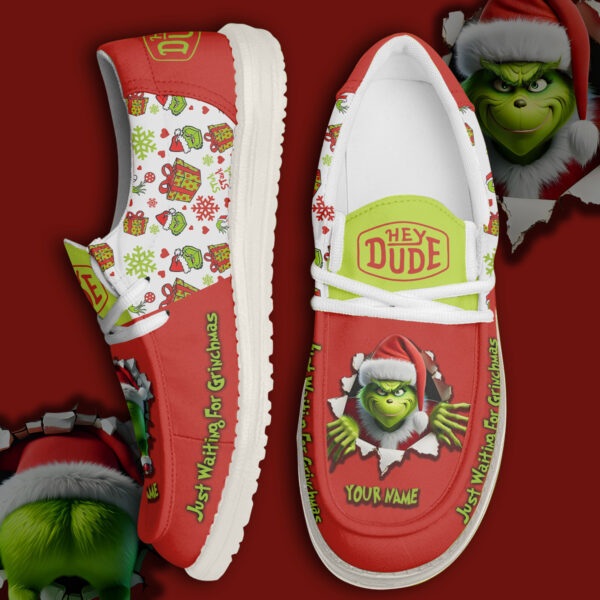 Tubopro The Grinch Personalized Hey Dude Shoes For Men And Women