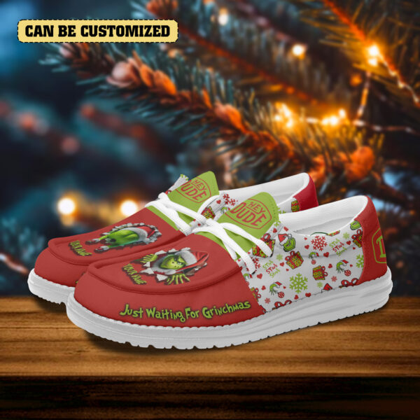Tubopro The Grinch Personalized Hey Dude Shoes For Men And Women - Image 3