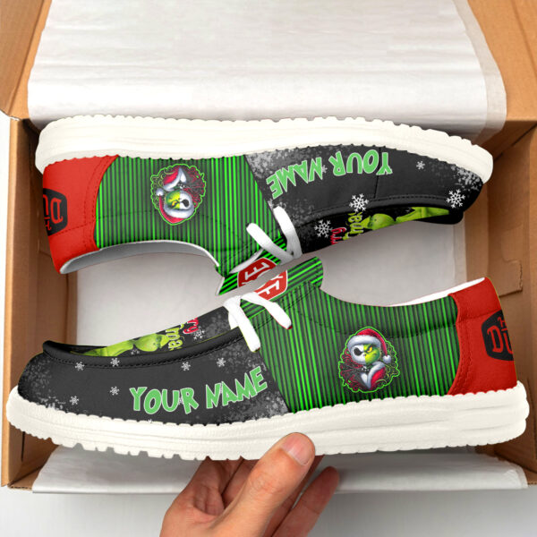 Tubopro The Grinch Personalized Hey Dude Shoes For Men And Women - Image 2