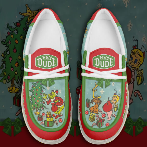 Tubopro The Grinch Personalized Hey Dude Shoes For Men