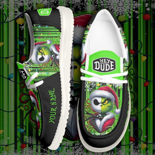 Tubopro The Grinch Personalized Hey Dude Shoes For Men And Women