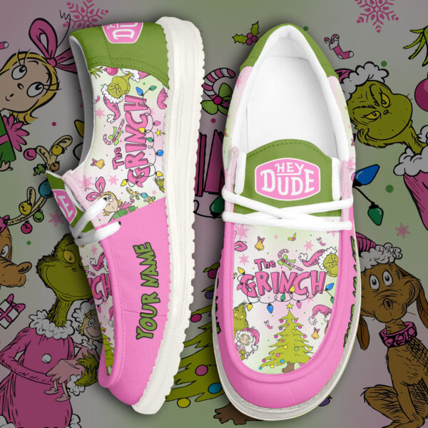 Tubopro The Grinch Personalized Hey Dude Shoes For Men And Women