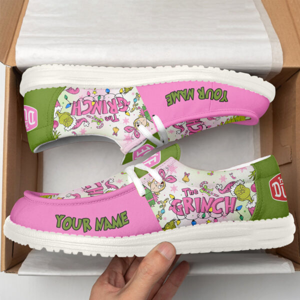 Tubopro The Grinch Personalized Hey Dude Shoes For Men And Women - Image 2