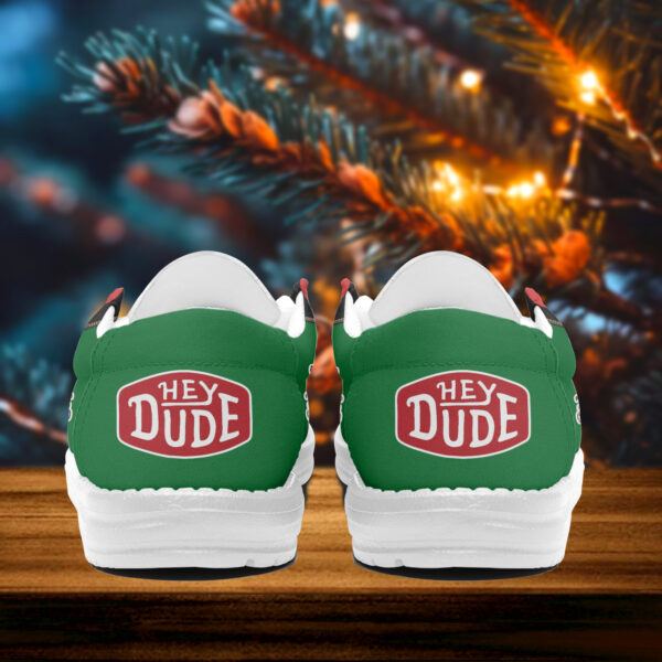 Tubopro The Grinch Christmas Personalized Hey Dude Shoes For Men And Women - Image 3
