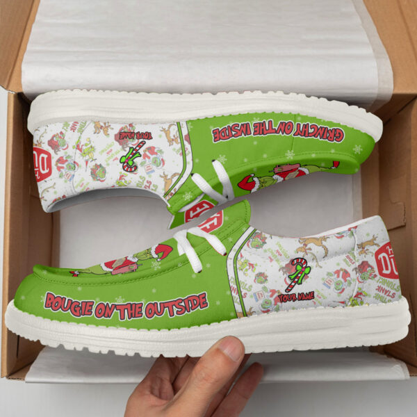 Tubopro The Grinch Personalized Hey Dude Shoes For Men - Image 2