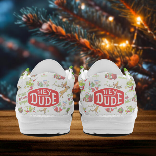 Tubopro The Grinch Personalized Hey Dude Shoes For Men - Image 3