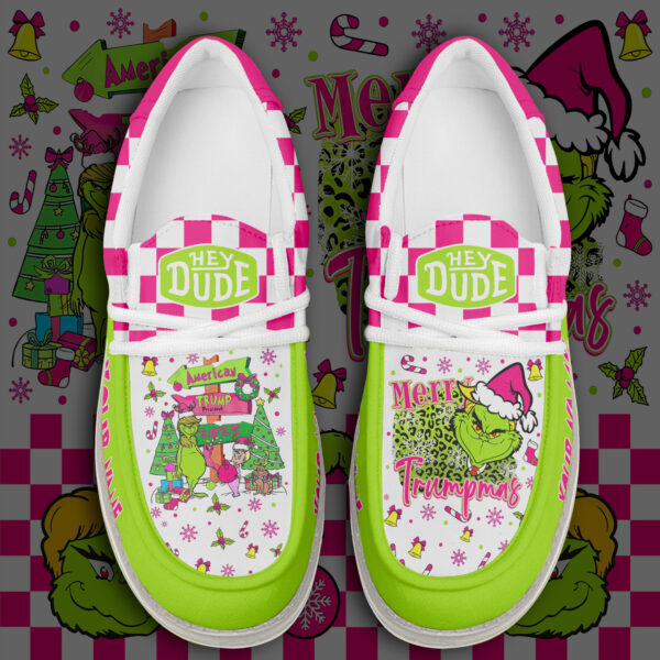 Tubopro The Grinch Personalized Hey Dude Shoes For Men And Women