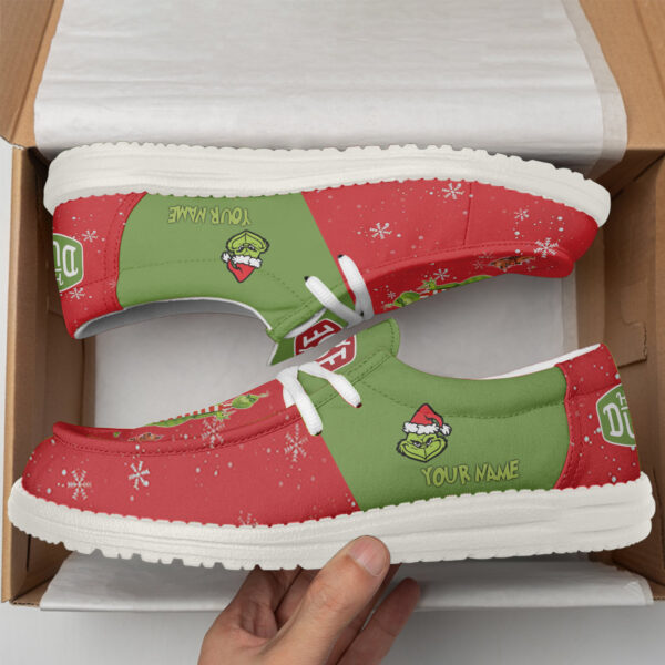 Tubopro The Grinch Personalized Hey Dude Shoes For Men And Women - Image 2