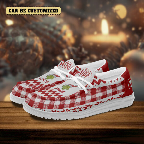 Tubopro The Grinch Personalized Hey Dude Shoes For Men And Women - Image 2
