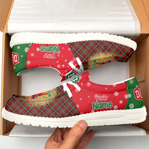 Tubopro Donald Trump Christmas Personalized Hey Dude Shoes For Men And Women - Image 2