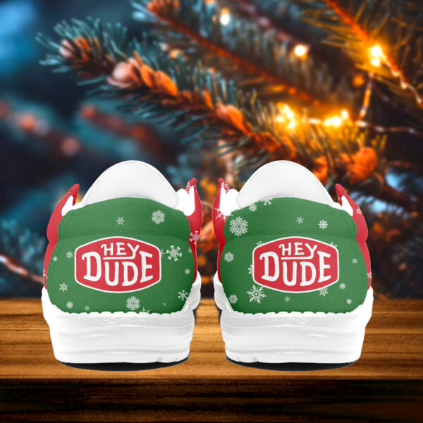 Tubopro Donald Trump Christmas Personalized Hey Dude Shoes For Men And Women - Image 3