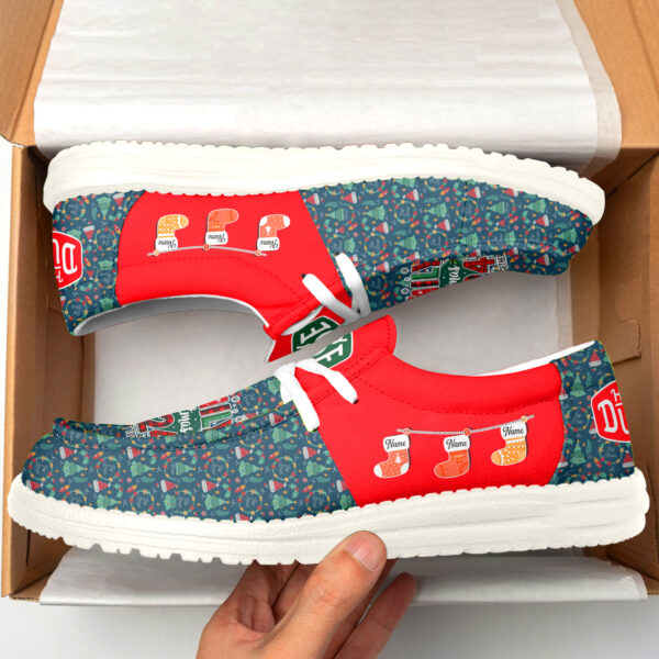 Tubopro Family Christmas 2024 Personalized Hey Dude Shoes For Men And Women - Image 2