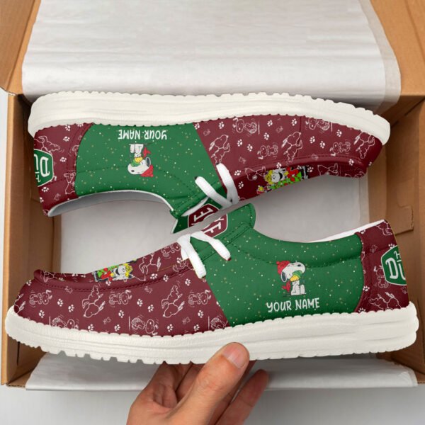 Tubopro Snoopy Christmas Personalized Hey Dude Shoes For Men And Women - Image 2