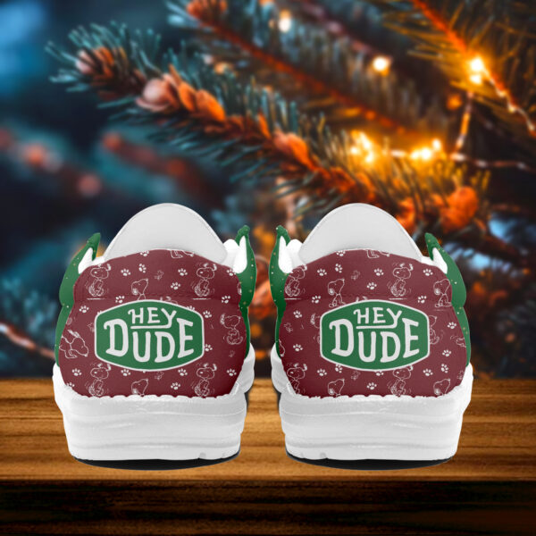Tubopro Snoopy Christmas Personalized Hey Dude Shoes For Men And Women - Image 3