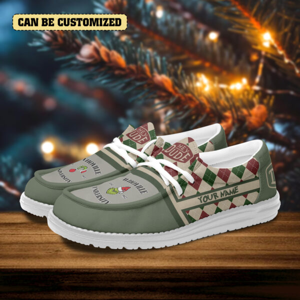 Tubopro The Grinch Personalized Hey Dude Shoes For Men - Image 3