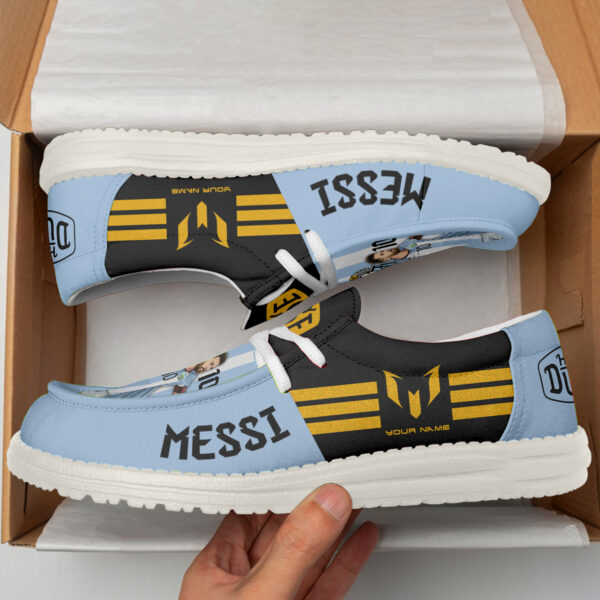 Tubopro Lionel Messi Personalized Hey Dude Shoes For Men And Women - Image 2