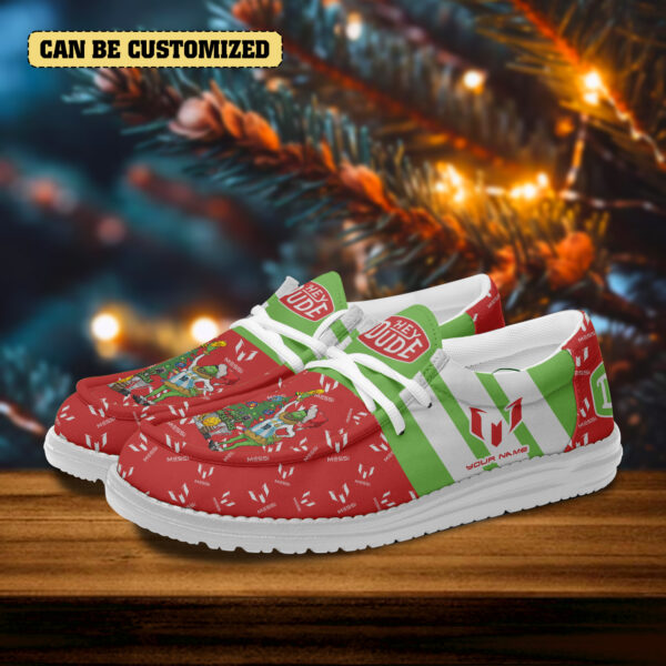 Tubopro Lionel Messi Personalized Hey Dude Shoes For Men And Women - Image 3