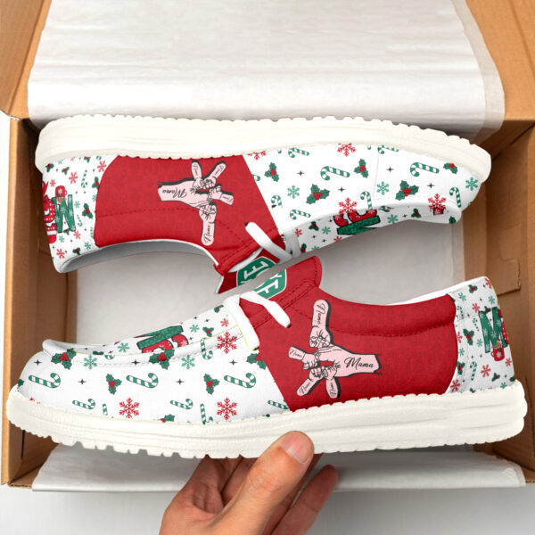 Tubopro Mama Christmas Personalized Hey Dude Shoes For Men And Women - Image 2