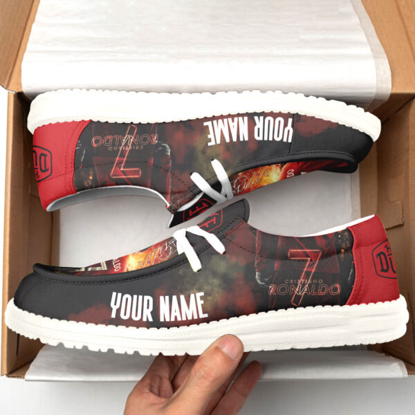 Tubopro Cristiano Ronaldo Personalized Hey Dude Shoes For Men And Women - Image 2