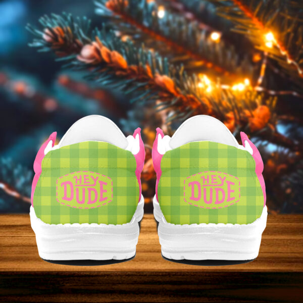Tubopro The Grinch Personalized Hey Dude Shoes For Men And Women - Image 3