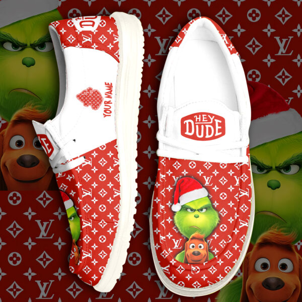 Tubopro The Grinch Personalized Hey Dude Shoes For Men And Women