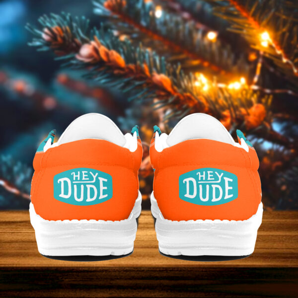 Tubopro Miami Dolphins Personalized Hey Dude Shoes For Men And Women - Image 3