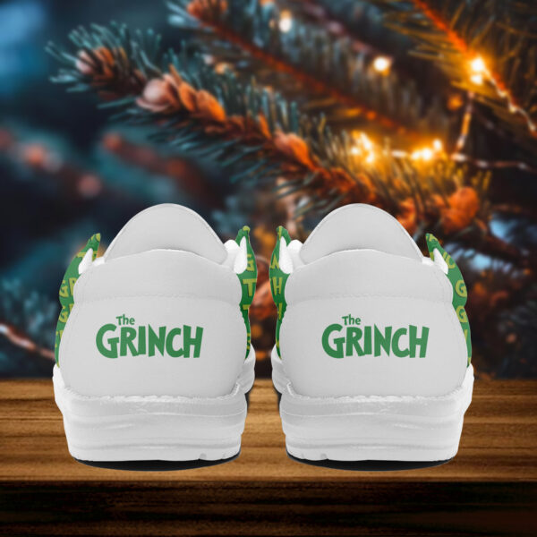 Tubopro The Grinch Christmas Personalized Hey Dude Shoes For Men And Women - Image 3