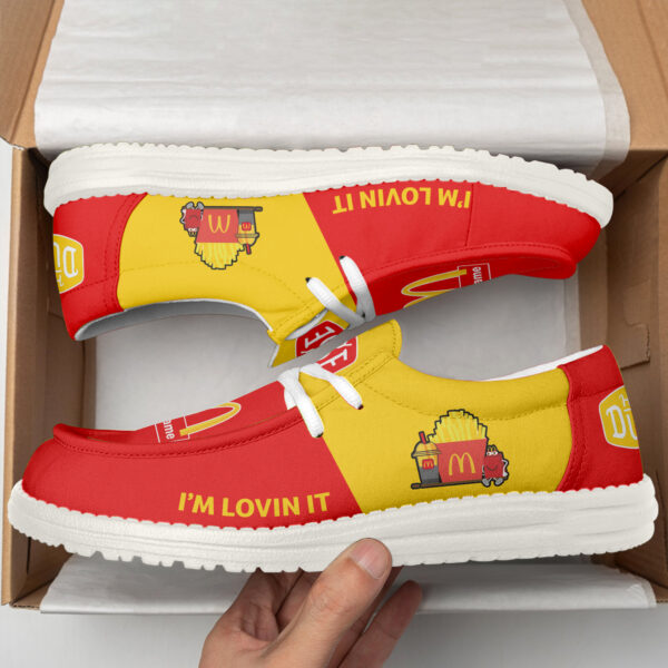 Tubopro McDonald Personalized Hey Dude Shoes For Men And Women - Image 2