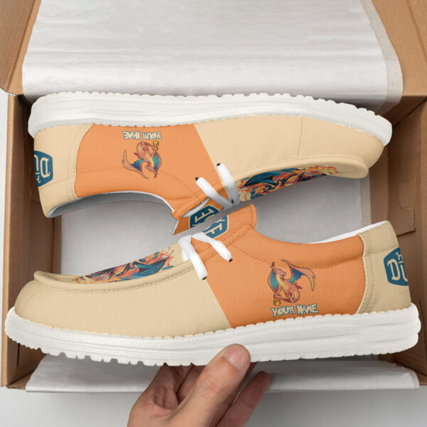 Tubopro Charizard Personalized Hey Dude Shoes For Men And Women - Image 2