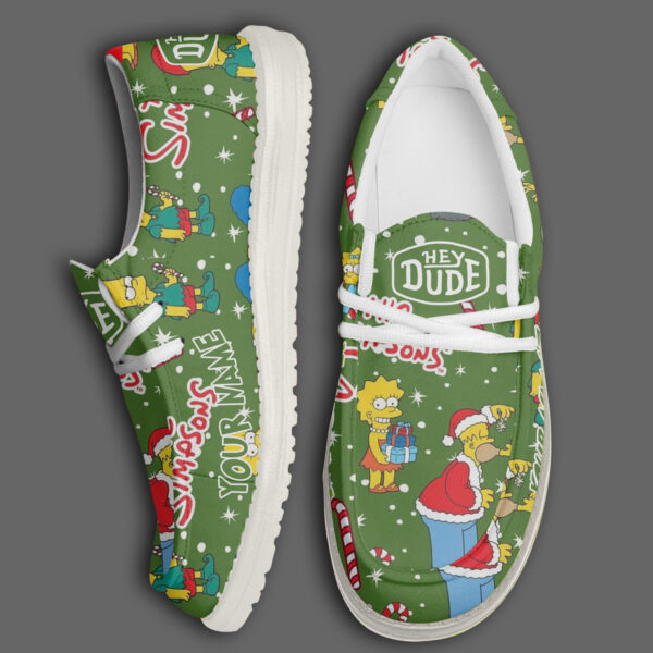 Tubopro The Simpsons Personalized Hey Dude Shoes For Men
