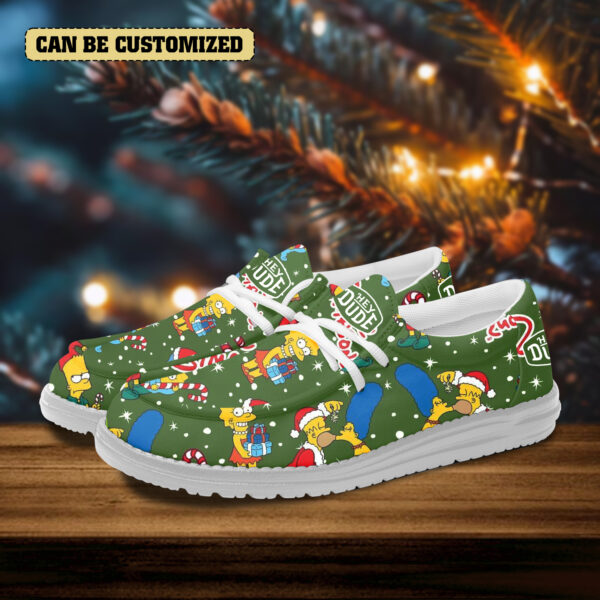 Tubopro The Simpsons Personalized Hey Dude Shoes For Men - Image 2