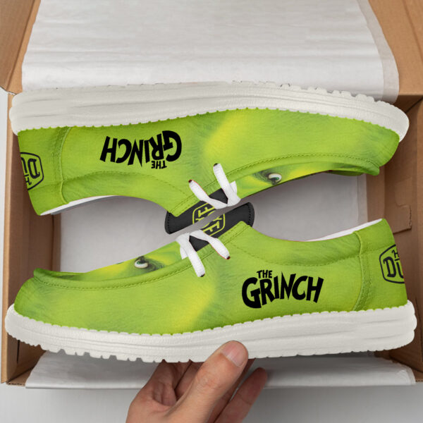 Tubopro The Grinch Personalized Hey Dude Shoes For Men - Image 3