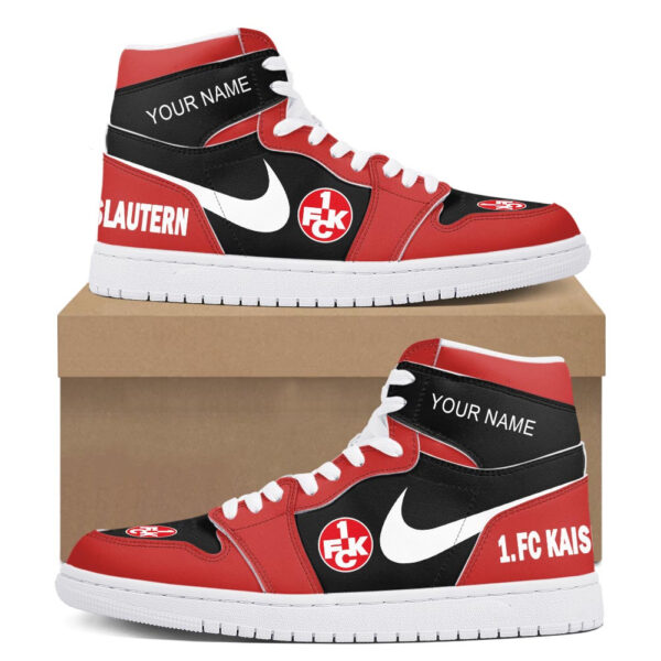 Tubopro 1. FC Kaiserslautern AJ1 High Sneakers Shoes For Men And Women - Image 2