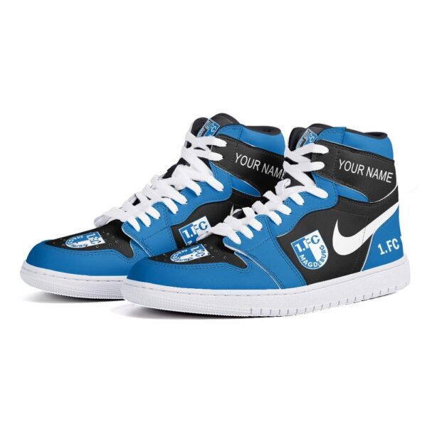 Tubopro 1. FC Magdeburg AJ1 High Sneakers Shoes For Men And Women