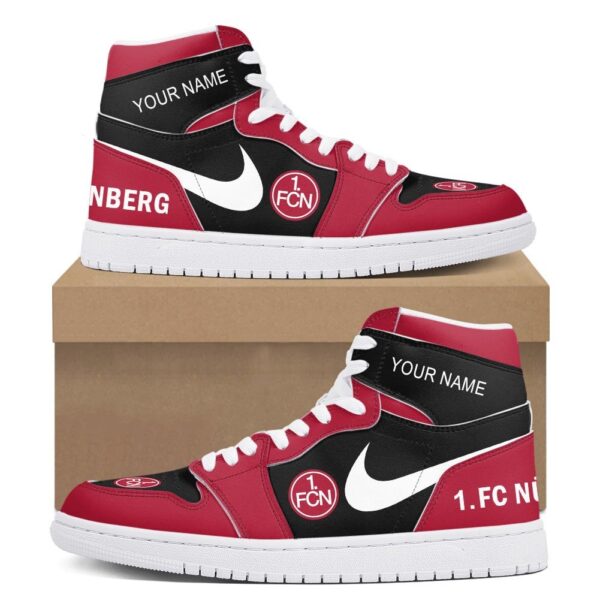 Tubopro 1. FC Nurnberg AJ1 High Sneakers Shoes For Men And Women - Image 2