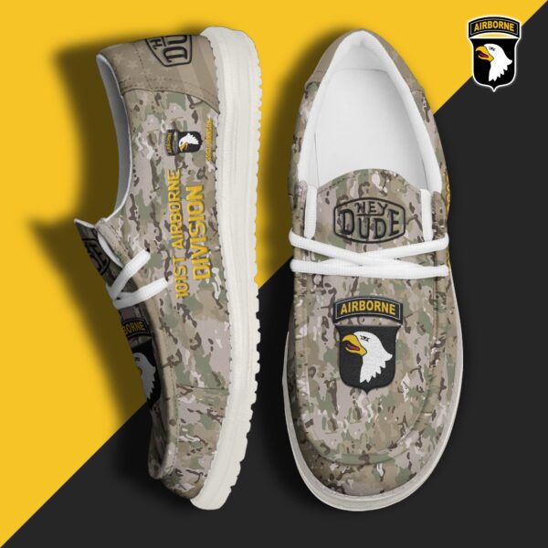 Tubopro 101st Airborne Division Personalized Hey Dude Shoes For Men And Women
