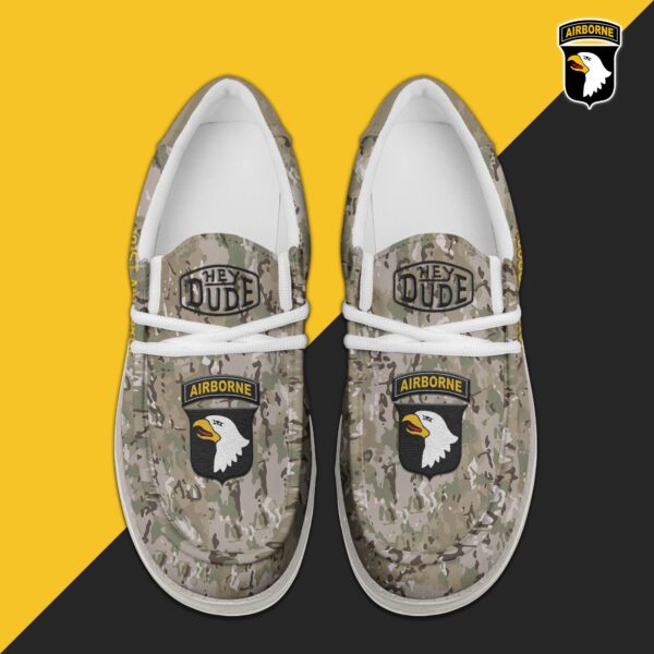Tubopro 101st Airborne Division Personalized Hey Dude Shoes For Men And Women - Image 4