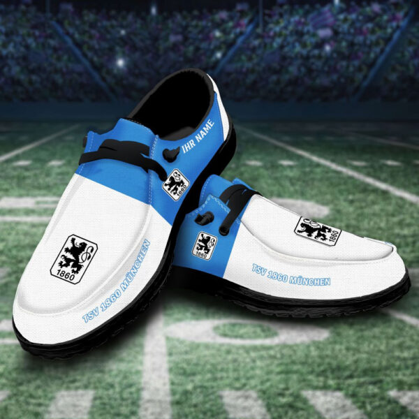 Tubopro 1860 Munich Personalized Hey Dude Shoes For Men And Women - Image 3