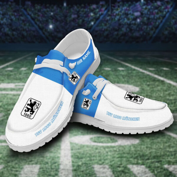 Tubopro 1860 Munich Personalized Hey Dude Shoes For Men And Women