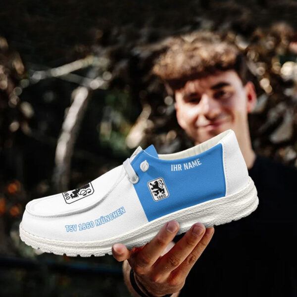 Tubopro 1860 Munich Personalized Hey Dude Shoes For Men And Women - Image 2